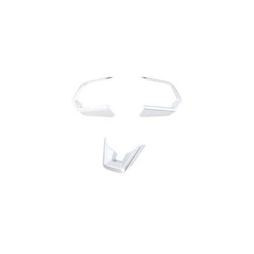 Cubierta decorativa volante ABS fibra de carbono para Toyota Land Cruiser LC300 - Imagen 6 de 13