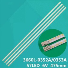 Strisce LED per LG 42LV5380 42LE4600 42LE5500 42LE5300 3660L-0353A 3660L-0352A