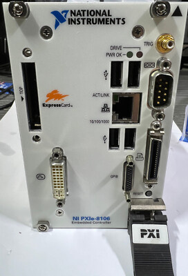 NI PXIe-8106 CPU Computer P/N 196874B-712 - 2.16 GHz Dual-Core w 1GB 667MHz DDR2