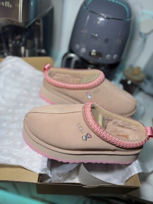   NEW!   UGG TAZZ LOVE 25 SLIPPER/CLOGI ARROYO/TROPICAL PINK WMNS SIZE 5