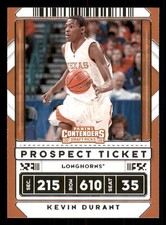 2020 Panini Contenders Draft Picks Kevin Durant #5  Texas Longhorns