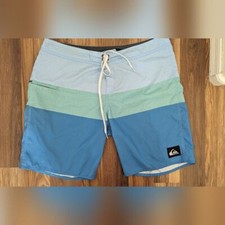 Men's swimming trunks quicksilver waist size 38