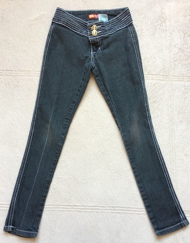Kids Gap Jeans, Girls Size 6, Lot of 4 Pairs, Light Blue, Dark Blue, Gray, Black - Picture 4 of 6