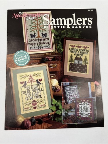 The Needlecraft Shop Samplers Plastic Canvas Cross Stitch Patterns ...