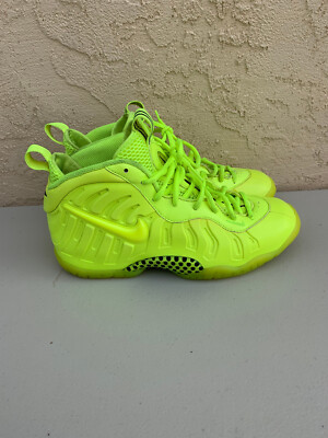 lime green foamposites preschool