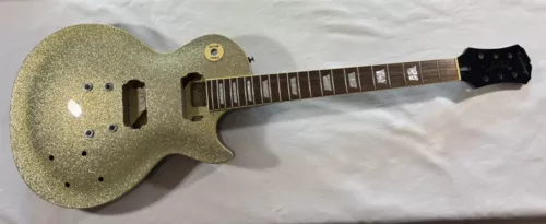2001 Epiphone Les Paul Standard Gold Sparkle Husk Limited Edition