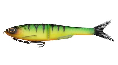 Berkley Powerbait Nessie Slow Sink Raubfisch / Hechtköder Pre-Rigged 12cm / 11g