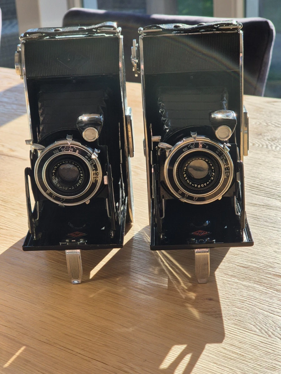 Artículos de fotografía vintage Agfa Billy-record cámara plegable cámara jgestar