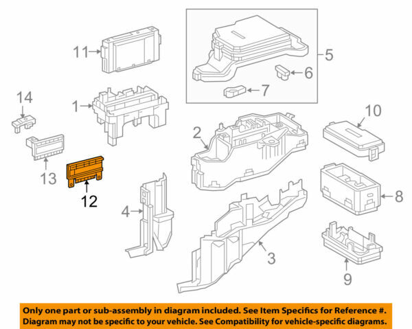 Toyota Genuine OEM 82620-48220 Block ASSY Fusible Link 8262048220