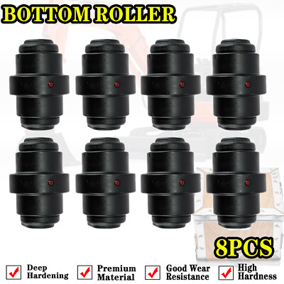8Pcs Track Roller Bottom Roller Fit IHI IHI30NX-2 Excavator Undercarriage