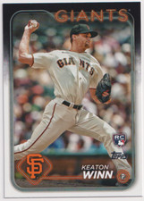 2024 Topps #83 Keaton Winn RC San Francisco Giants