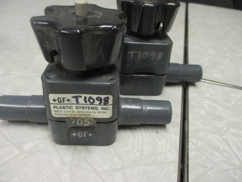 Diaphragm Valve 1/2" Spigot / Butt End George Fischer Model DEP - Picture 2 of 5