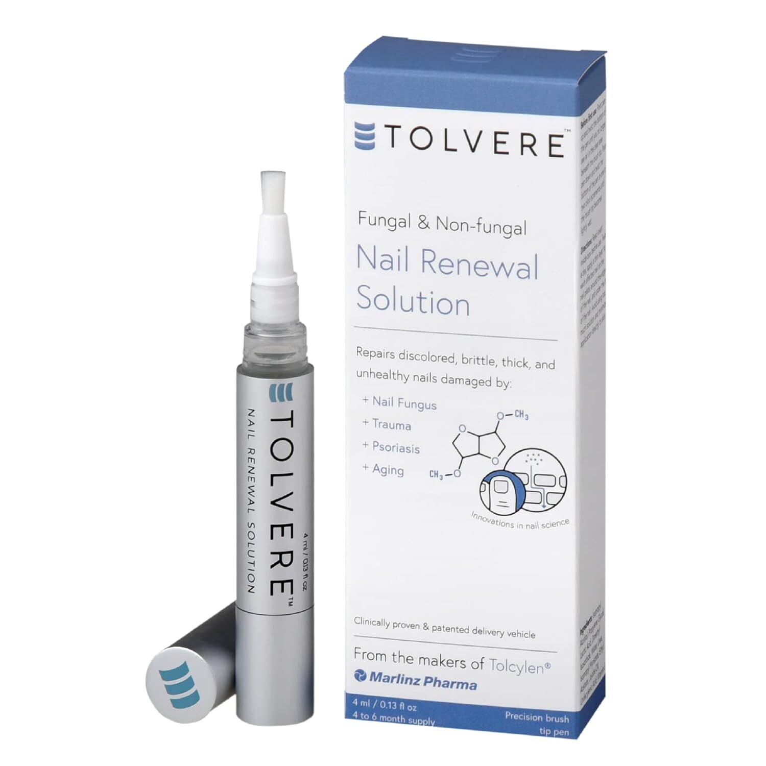 Tolvere Nail Renewal Solution, from the Makers of Tolcylen, Rapidly Improve eBay