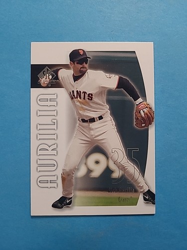 2002 SP Authentic Rich Aurilia #70 card
