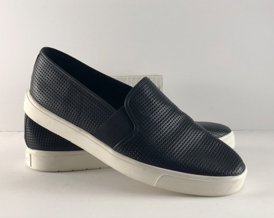 vince blair perforated leather sneakers