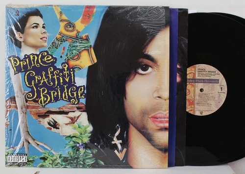 PRINCE "Graffiti Bridge" 2xLP (Paisley Park 27493, orig '90) VG+ in SHRINK