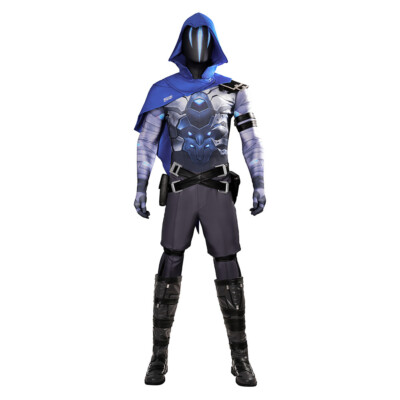 Valorant Role Hunter Omen Outfits Halloween Cosplay Costume Tailored