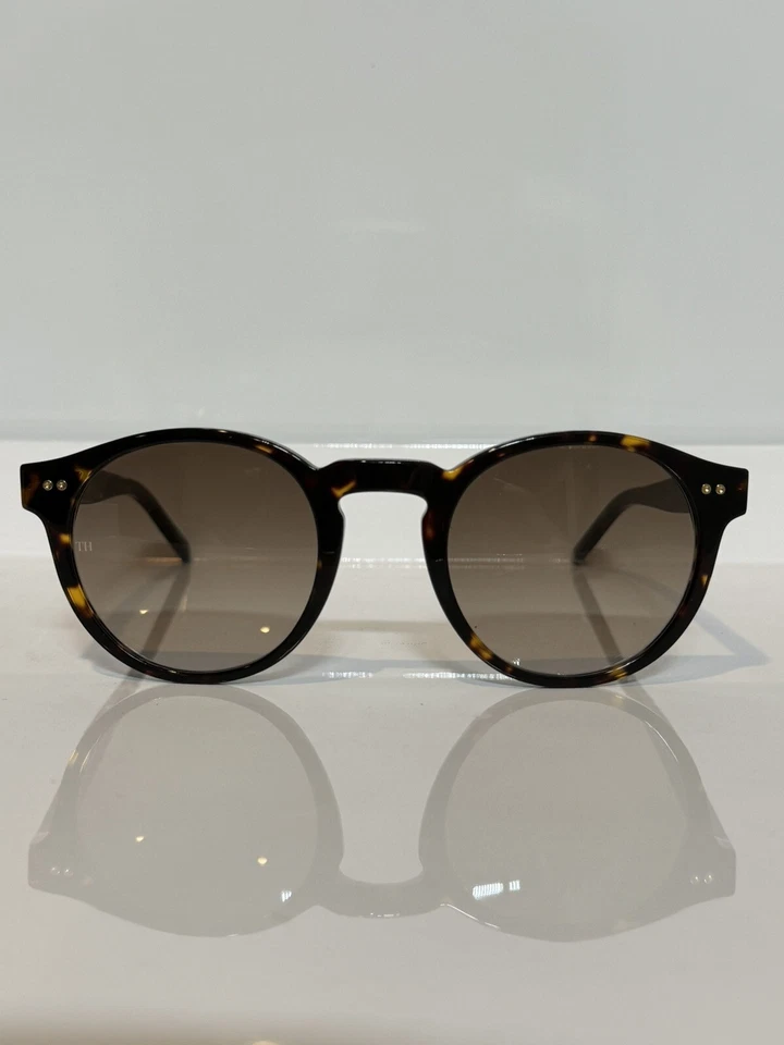 NIB Tommy Hilfiger 1795S 086 Havana Round Bold Acetate Sunglasses 50mm - Изображение 2 из 4