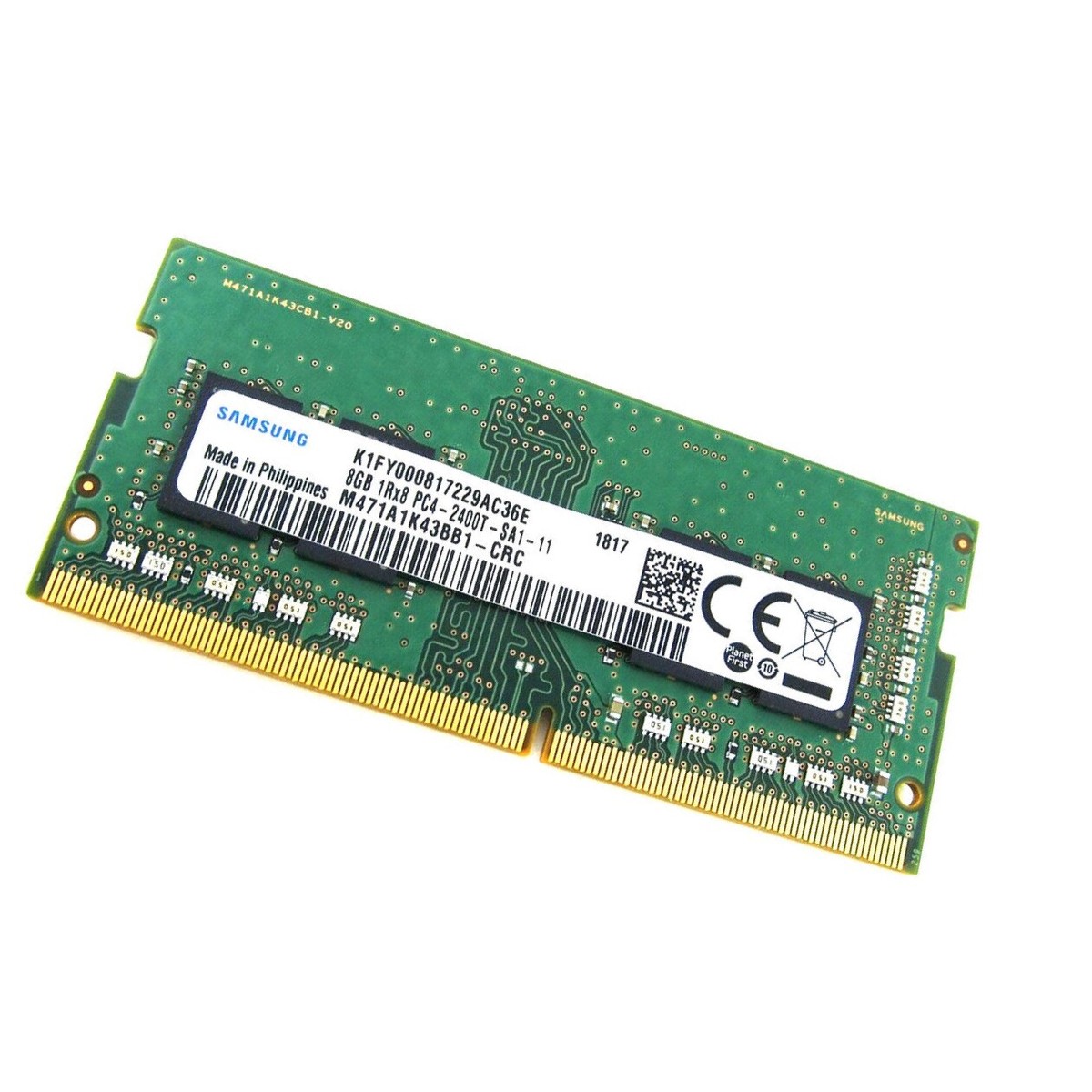 Samsung 16GB (2X 8GB) DDR4 2400MHZ PC4-19200 SODIMM Memory Ram