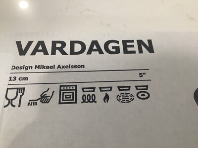 Brand New IKEA VARDAGEN CARBON STEEL Round Frying pan 5 