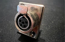 Switchcraft TY5F - Tini-QG 5 Pin Panel Mount Female Mini XLR Connector NOS 