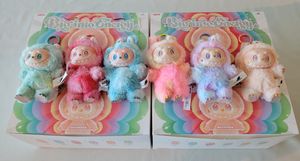 Authentic POP MART - Labubu The Monsters Big Into Energy Vinyl