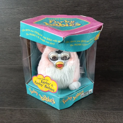 1999 Tiger 70-940 Furby Babies Pink New In Box 