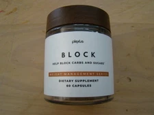 PLEXUS BLOCK Carbs & Sugars 60 Caps Weight Mgt Series Dietary Supp - Exp 10/2026