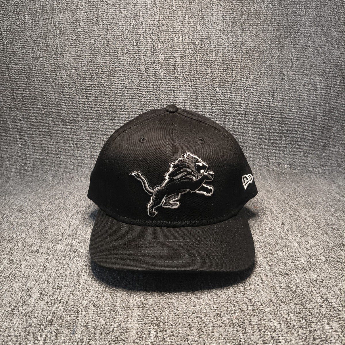 New Era 9FIFTY Detroit Lions NFL Snapback Hat Black Adjustable Cap J714