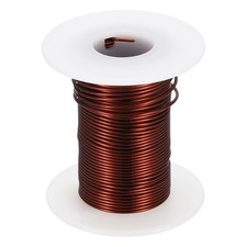20 AWG 4 oz Magnet Wire, Enameled Copper Winding Wire with Shaft, Brown