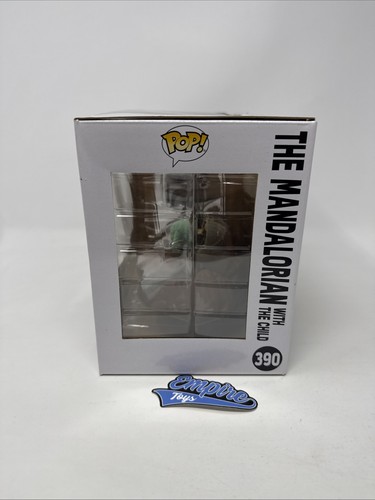 The Mandalorian with The Child #390 Star Wars Funko Pop! Free Shipping - Picture 4 of 6
