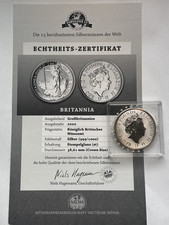 2 POUNDS Elizabeth II. Gro&szlig;britannien 1 OZ 2020 999/1000 Silber Polierte Platte