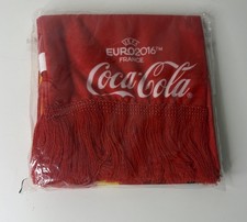 Original Coca Cola Fu&szlig;ball Europameisterschaft Fanschal 2016 France Euro2016 OVP