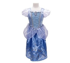 Charming Blue Fairy Tale Costume for Kids Fit Sz 4-6x