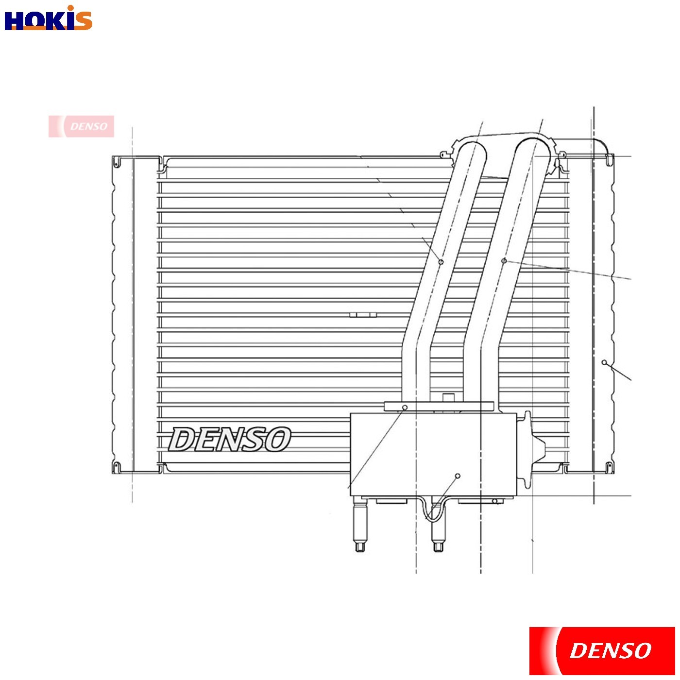 Fits DENSO-KLIMATYZACJA DEV07005 AC EVAPORATOR - Image 5