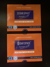 16PC X2-Cedar Space 100 Natural Aromatic Cedar Blocks For Closets Drawers