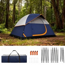 Camping Tent with Rainfly 4 Person Tent Sets Up in 10 Mins Waterproof Shelter