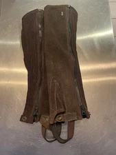 TredStep Half Chaps Suede Leather C14/L16