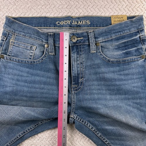 Cody James Men’s Slim Boot Blue Jeans 34x30 New with tags - Picture 10 of 19