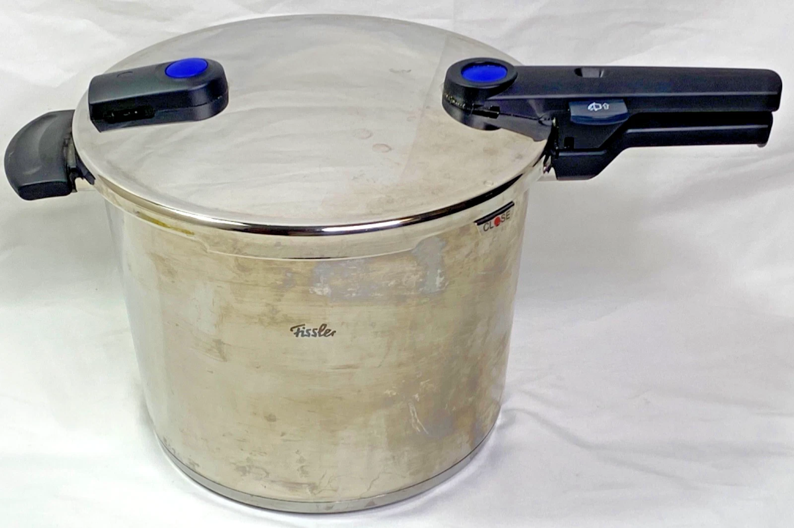 Fissler 6.0L Stainless Steel Pressure Cooker 18 10 Made In Germany EUC