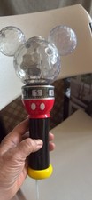 Disney Mickey Mouse Bubble Wand   Light-Up Bubble Blower for Kids