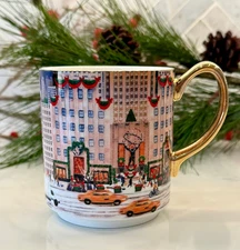 New Anthropologie Holiday in the City Mug 2025 - New York