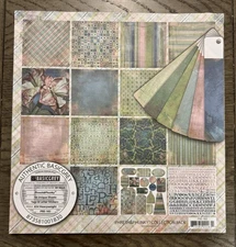 Basic Grey *AGED & CONFUSED - PHRESH & PHUNKY* 12x12 Paper Collection Pack READ