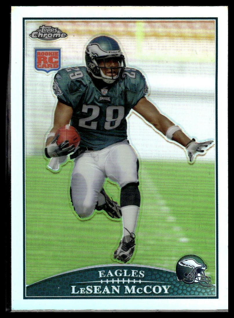 2009 Topps Chrome #TC180 LeSean McCoy Refractors