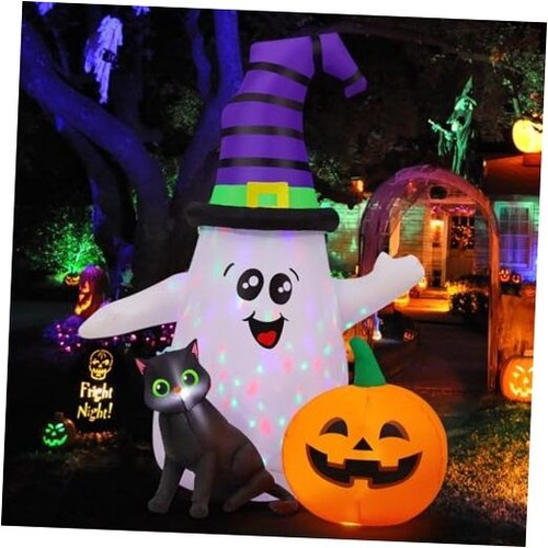 Halloween Inflatables Ebay 5 FT Halloween Inflatables Ghost Outdoor Decorations Blow Up Yard Cute ...