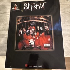 Hal Leonard Slipknot Guitar Song Book Metal Band Collection HL00690419