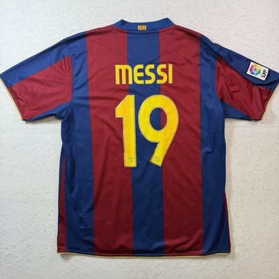Nike Player Issue FC Barcelona Lionel Messi 2007 2008 Jersey