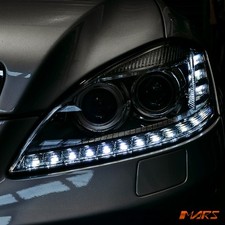 Update Style DRL LED Indicators Head Lights for Mercedes-Benz S-Class W221 06-09