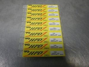 10 NEW! YG TiAIN HSS 4mm 2FL Drills 4mm SHK/25mm LOC/54mm OAL DRS91578-REV.01