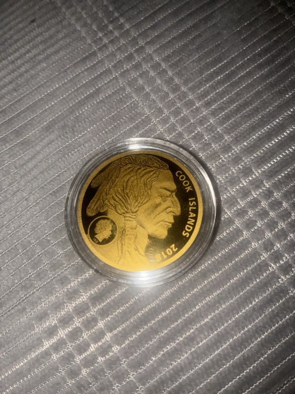 2018 Cook Island Liberty Coin Gold Plated